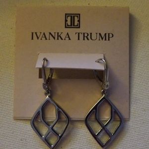 Ivanka Trump Silver Earrings